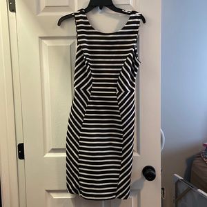 Blake and white dress